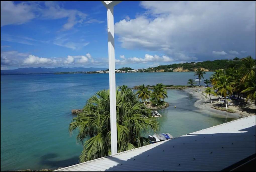Grand Bleu-Superbe T2 Vue Mer & Acces Plage Le Gosier  Buitenkant foto